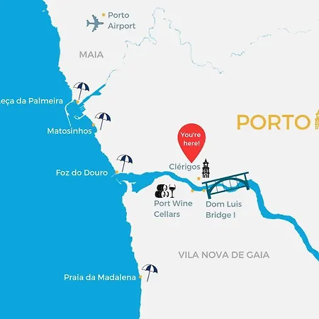 Apartmán Casa Da Musica 5th High *